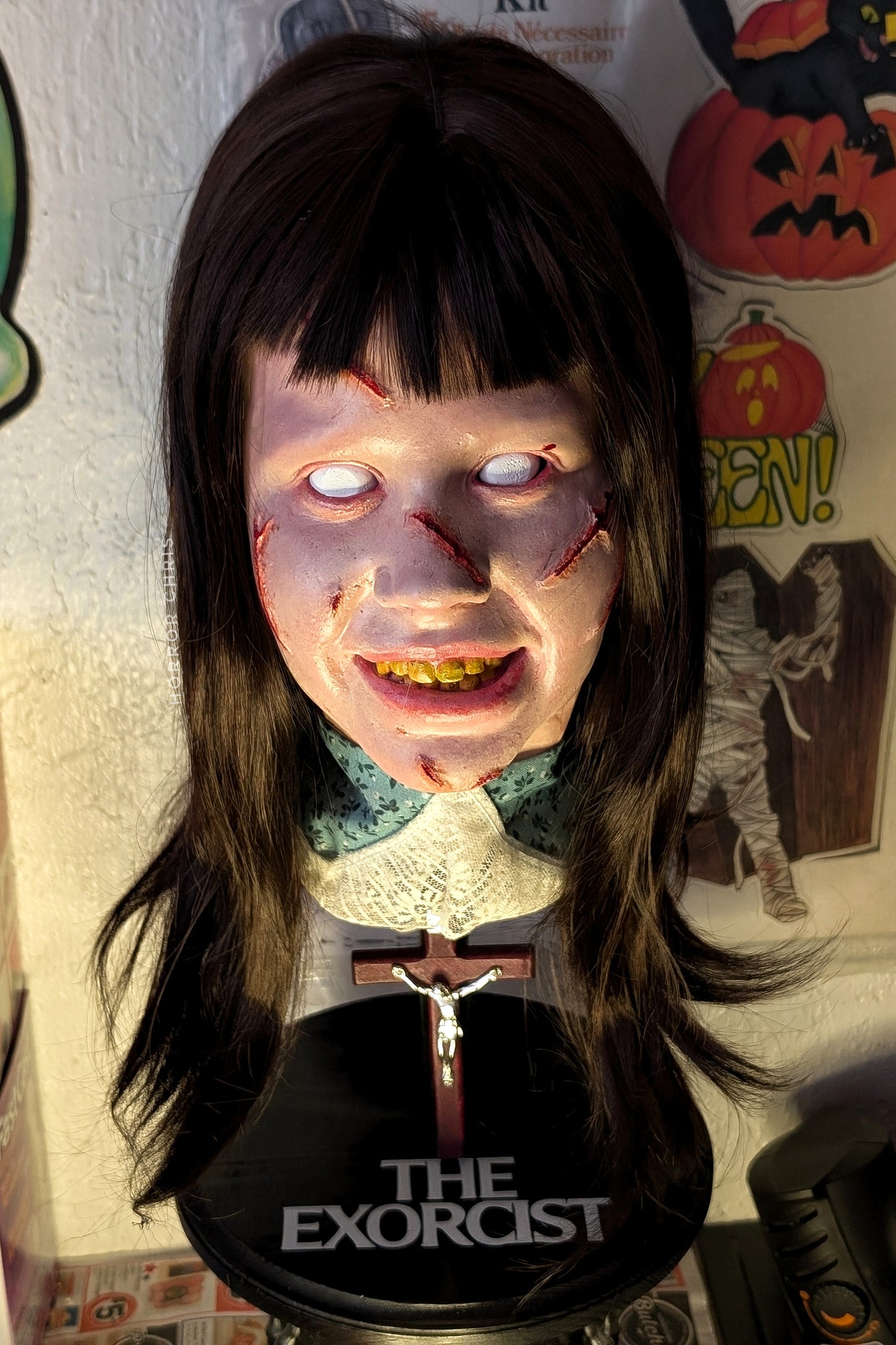 The exorcist Regan bust