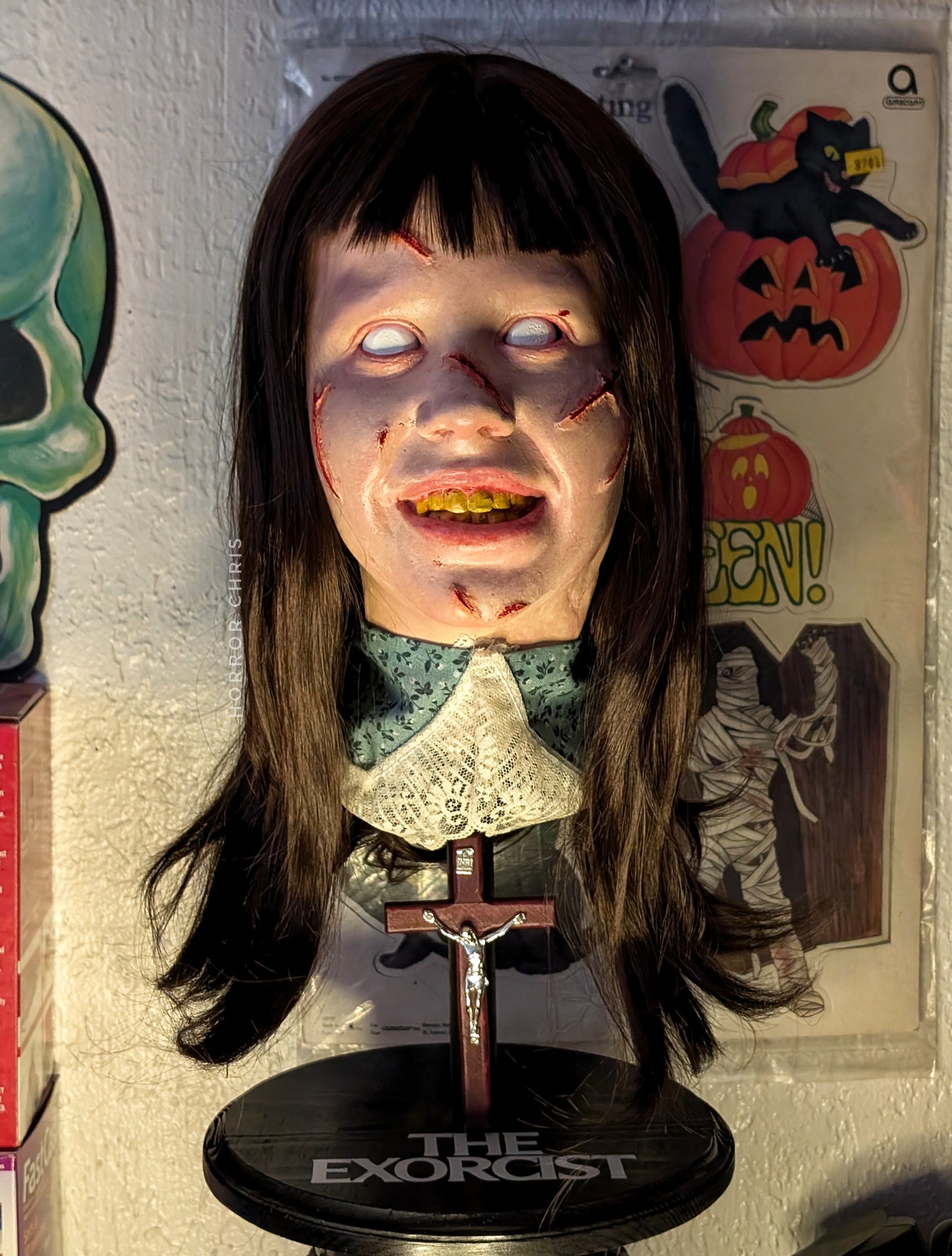 The exorcist Regan bust